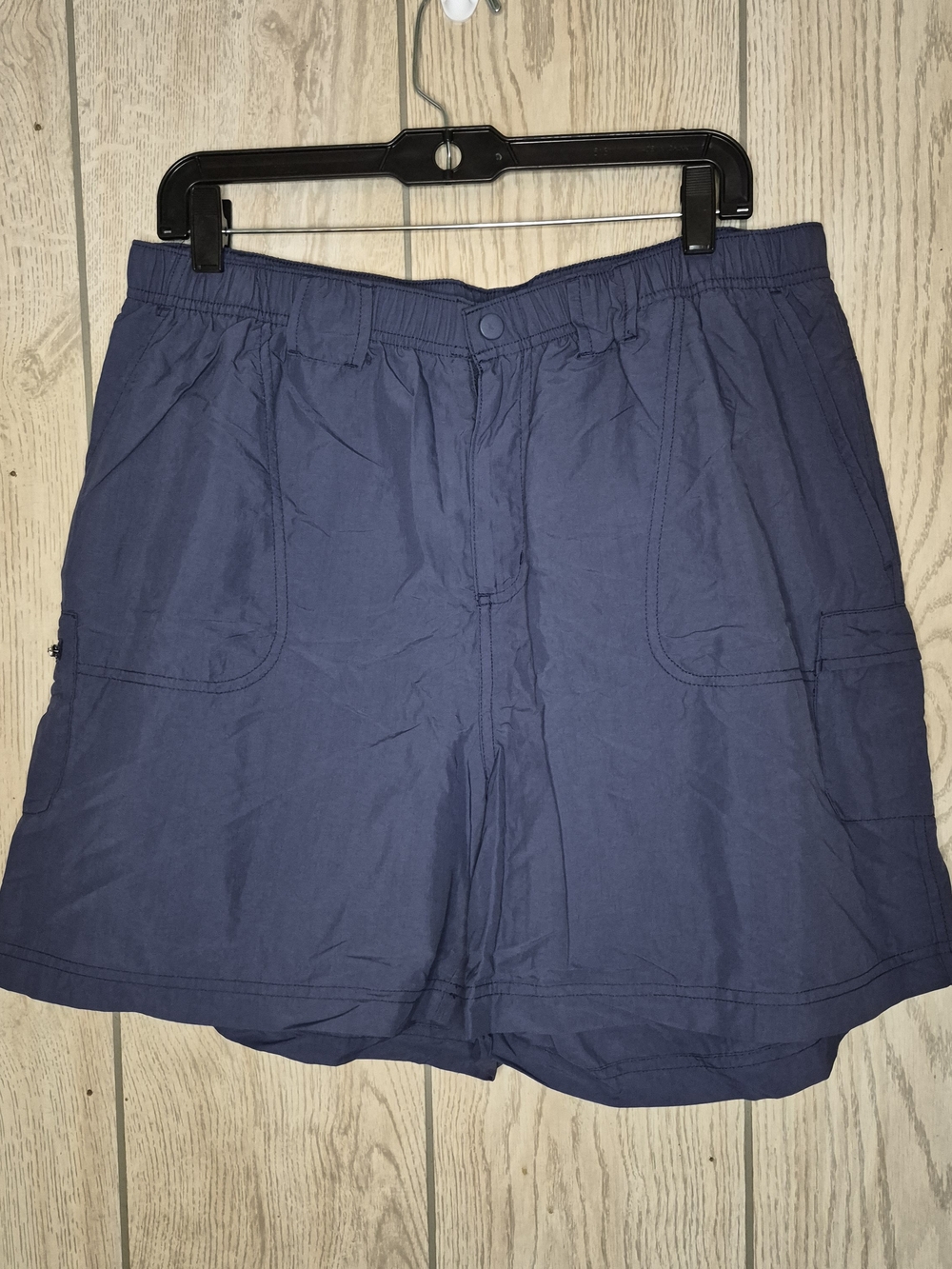 Women's Columbia Sandy River Navy Blue Cargo Hiking Shorts – Size 1X